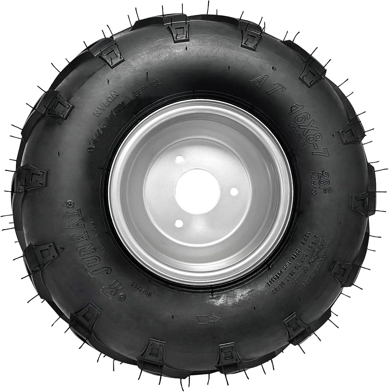 Kemblawolf 16x8-7 ATV/UTV Wheel and Tire Kit with Rear Hubs image 4
