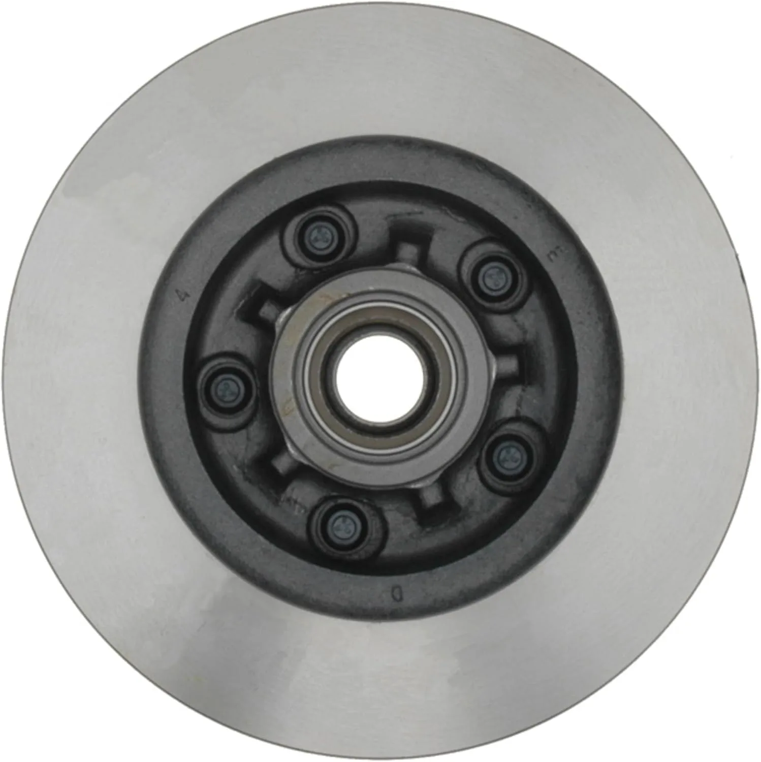 ACDelco Silver Front Disc Brake Rotor and Hub Assembly 19294193 image 3