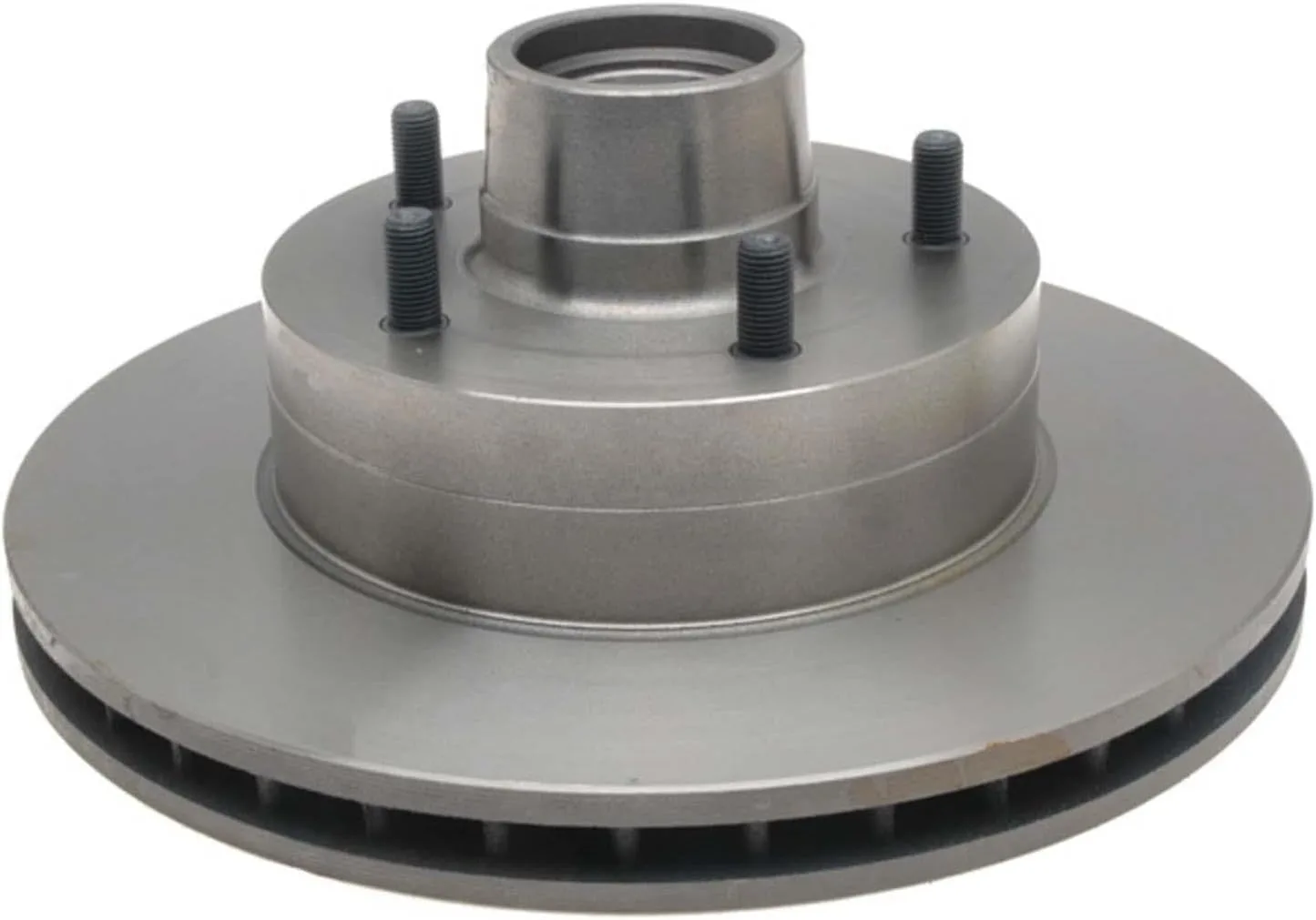 ACDelco Silver Front Disc Brake Rotor and Hub Assembly 19294193 image 4