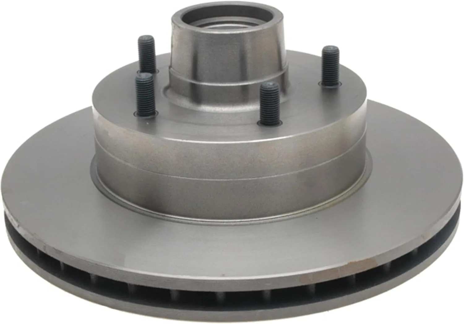 ACDelco Silver Front Disc Brake Rotor and Hub Assembly 19294193