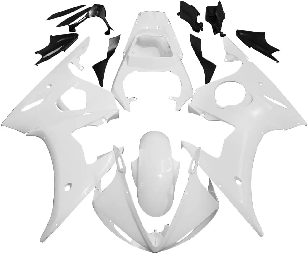 Motorcycle Fairings Kit Bodywork Fairings Fits for Yamaha YZF 2003 2004 R6,R6S 2006 2007 2008 2009(Unpainted)