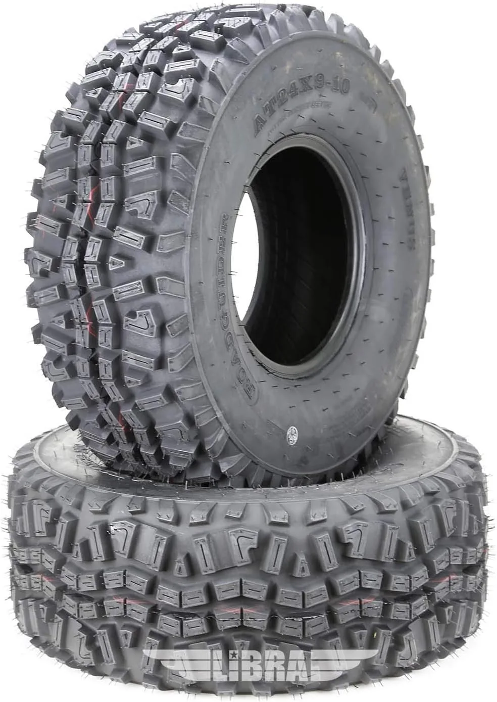 ROADGUIDER 23x11-10 6-Ply ATV Tires Set of 2 - 10269