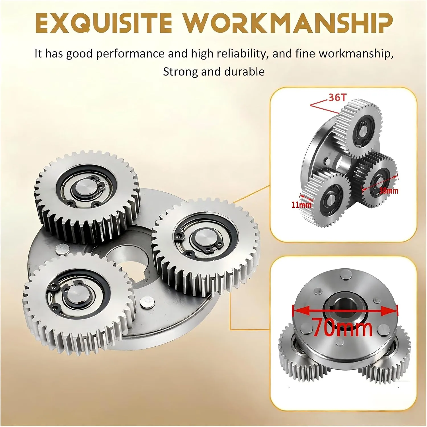 GizmoBox 36T Planetary Gear & 70mm Clutch Kit 9875 image 3