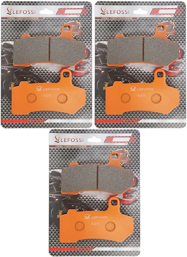 LE LEFOSSI Front Carbon Fiber Brake Pads LE_0000384 for Harley-Davidson