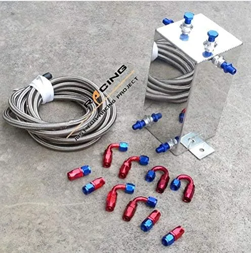 GOWE 4L Aluminum Fuel Surge Tank Swirl Pot GWE-39000863 image 2