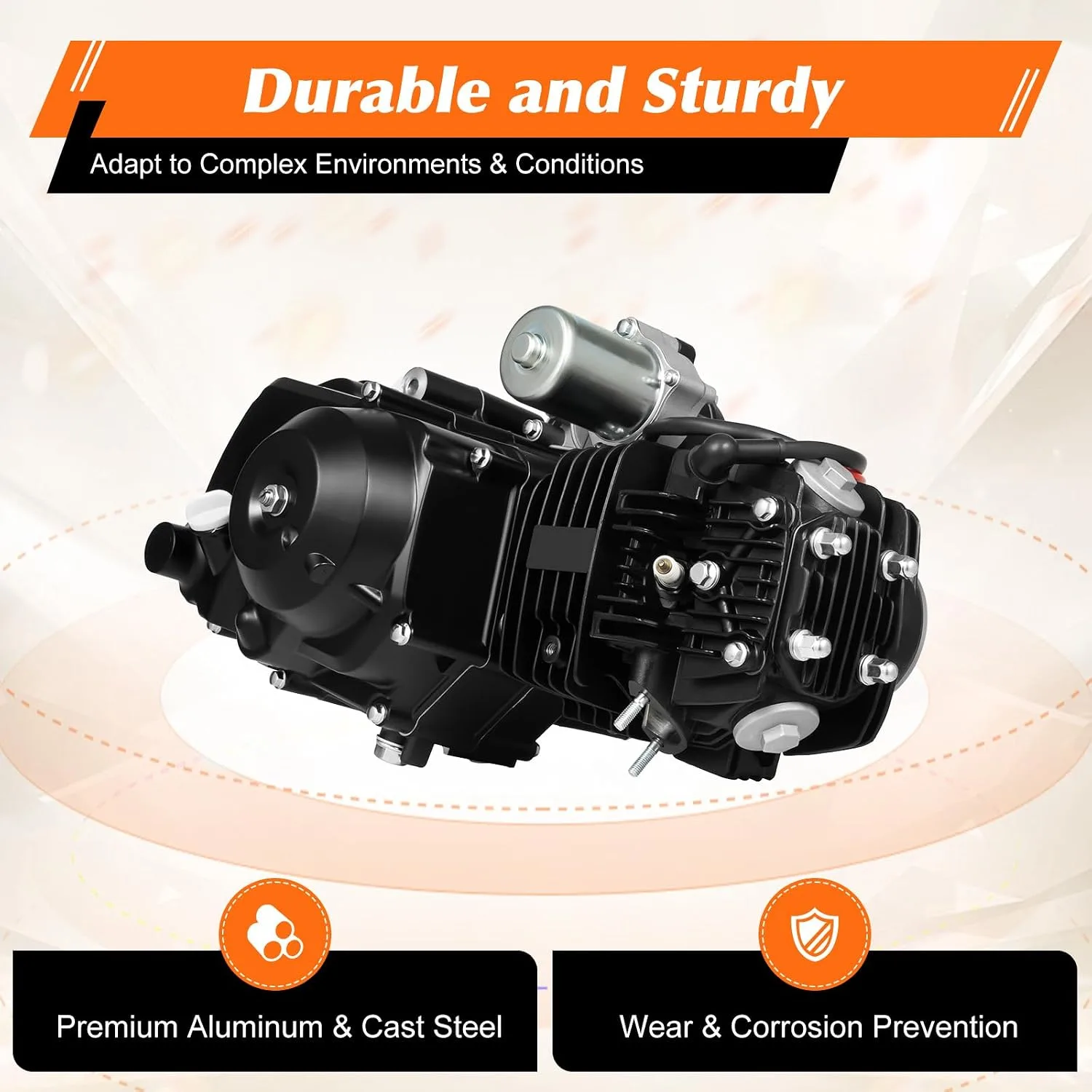 GDHUSOECEL 125cc 4-Stroke Engine Kit DSUC45D image 3