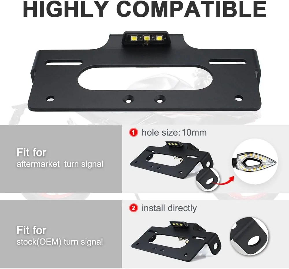 Xitomer FE003200 Fender Eliminator for CFMOTO 450SR, 450SS & 450NK image 4
