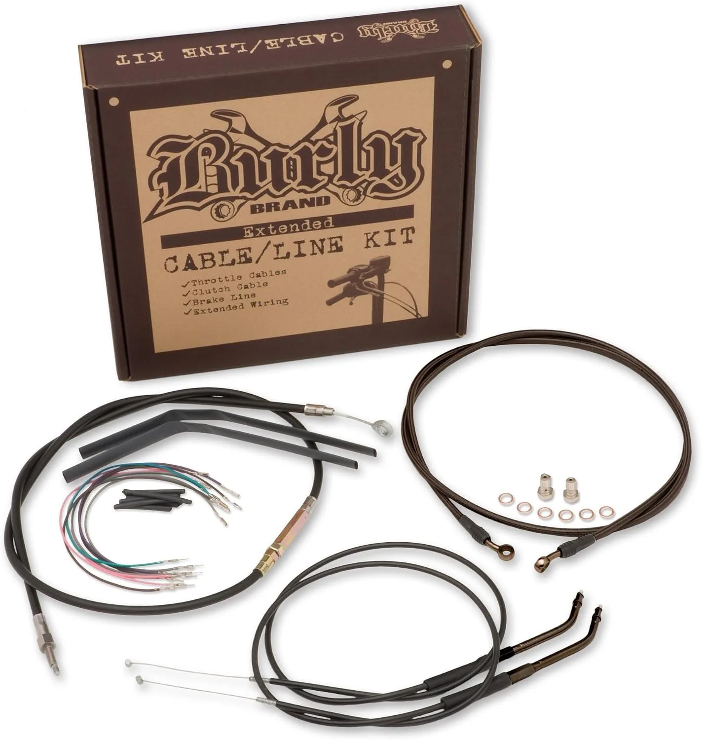 Burly Bagger Ape Control Kit B30-1102