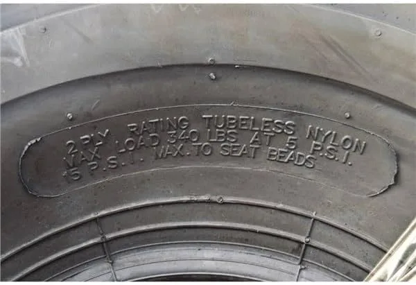 Ocelot P322 Rear ATV Tire 22 x 11-8 | 748-P322-0045 image 3