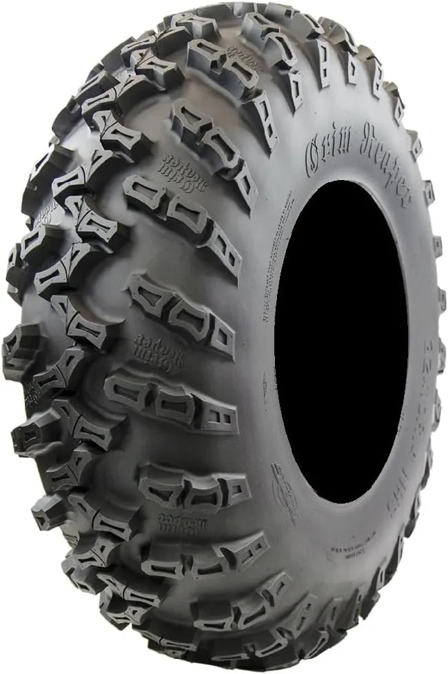 MSA M33 Clutch 12x7 ATV Wheels and GBC Grim Reaper Tires Bundle image 3