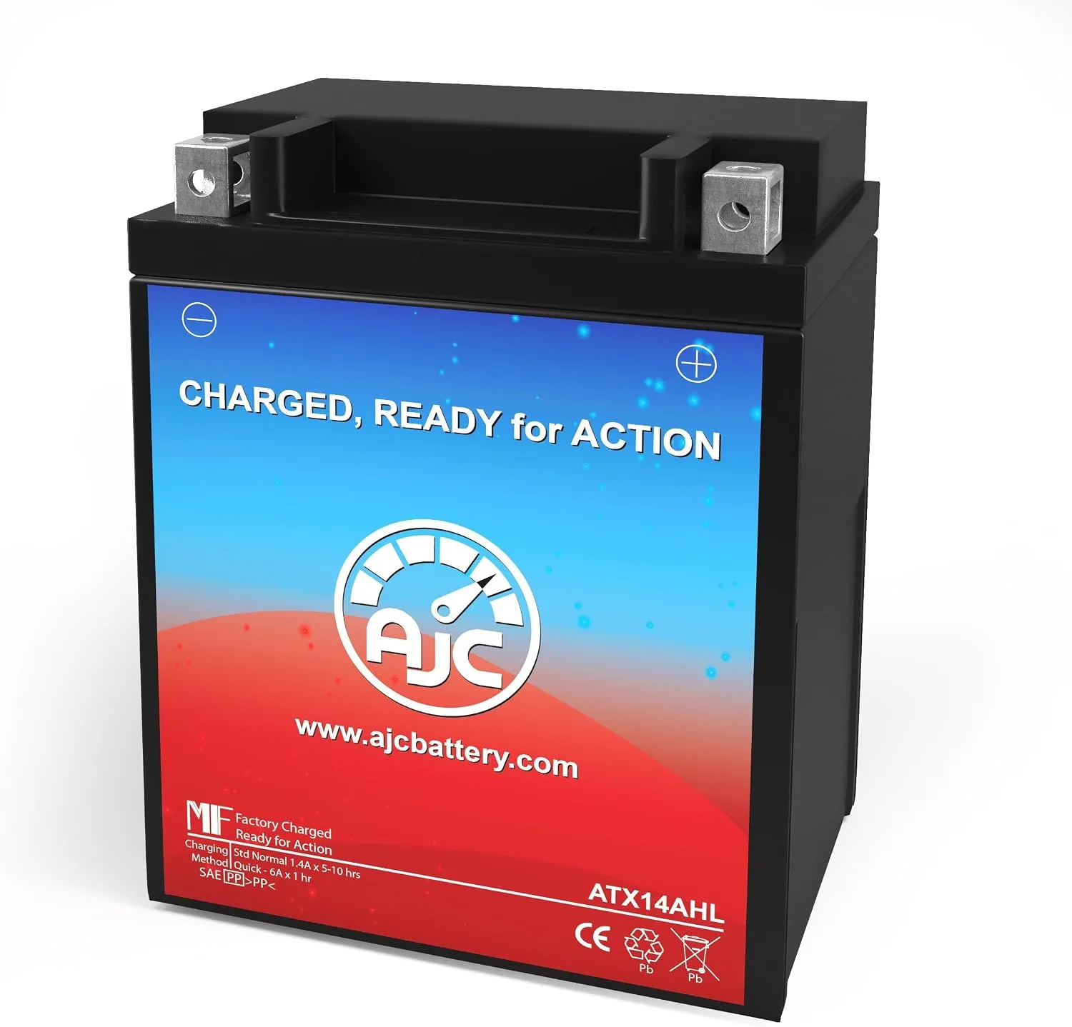 AJC Battery for Kawasaki ZL900-A Eliminator 1985-1986