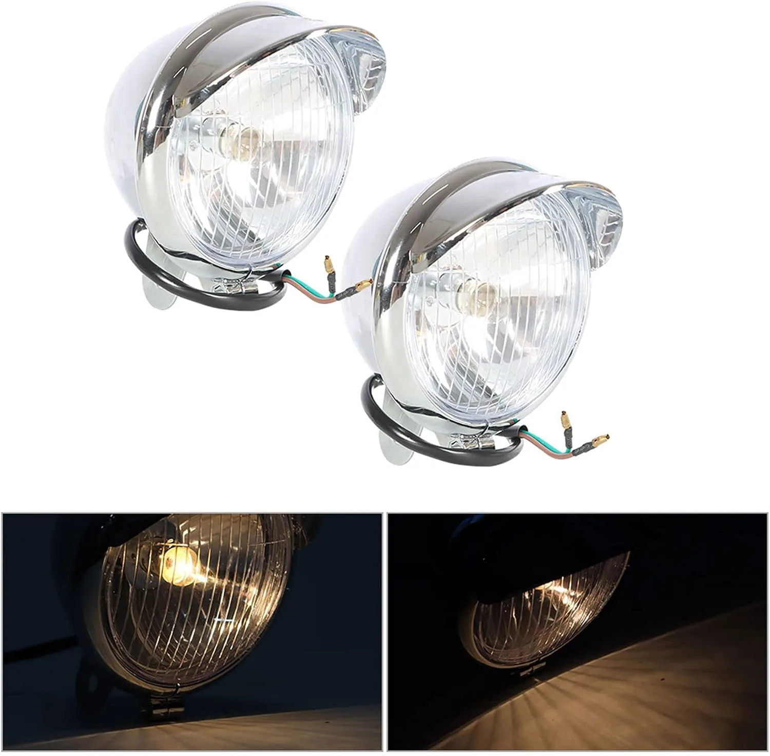 munirater Motorcycle LED Fog Light and Turn Signal Set 4033885-709422 image 4