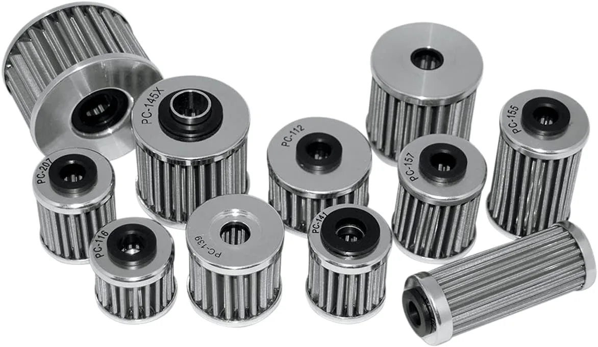 PC Racing PC207 Reusable Stainless Steel Oil Filter image 2