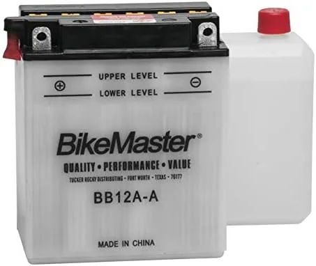 BikeMaster BM-39700 Conventional Battery for Honda CB650C Custom 1980-1981