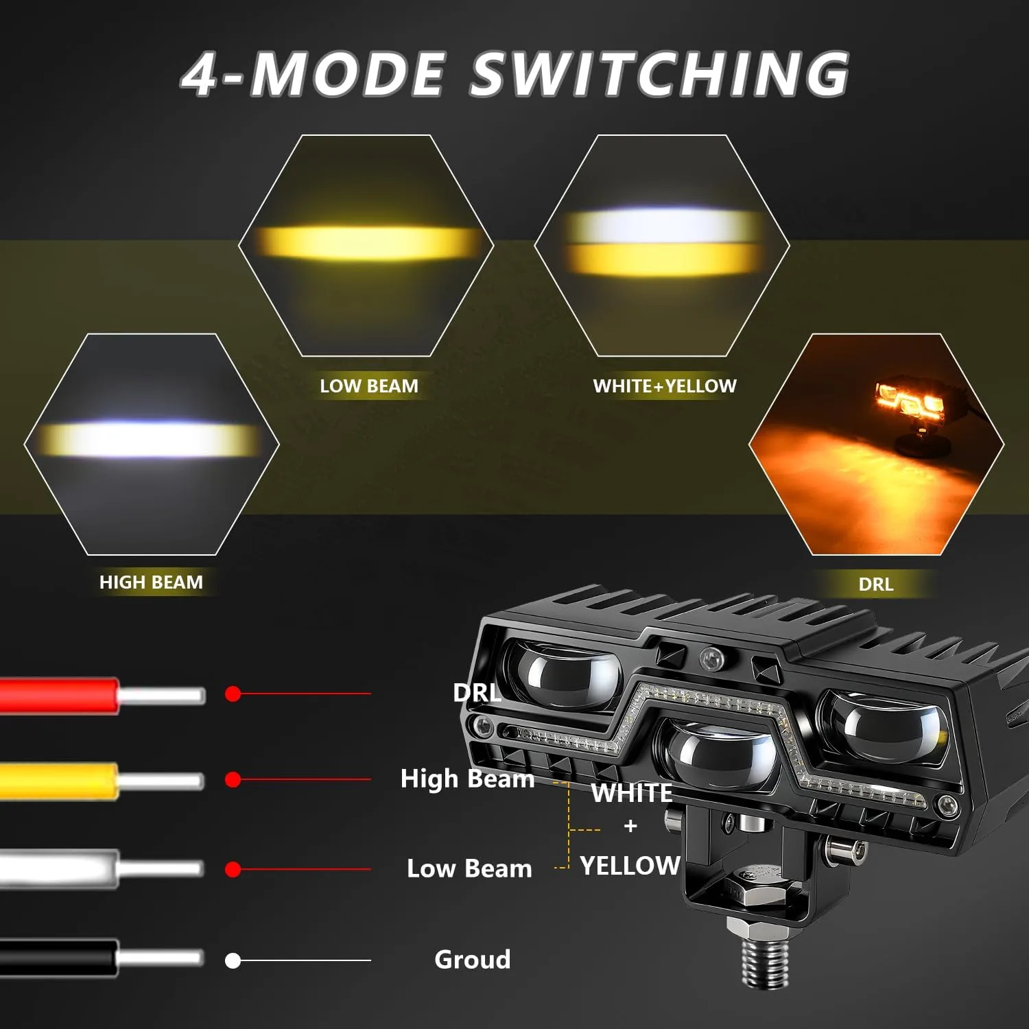 Windance MCL_40D 80W LED Auxiliary Light Kit image 3
