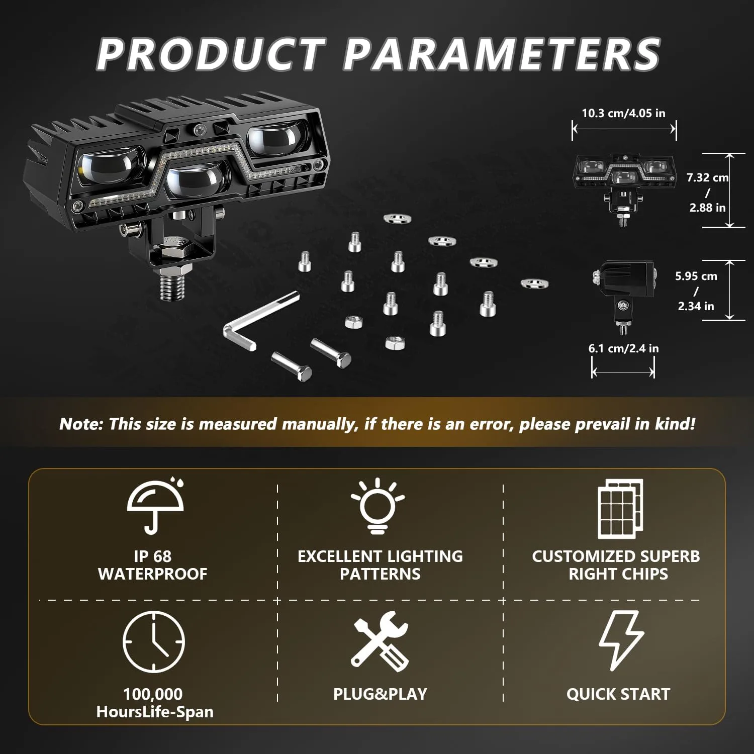 Windance MCL_40D 80W LED Auxiliary Light Kit image 4
