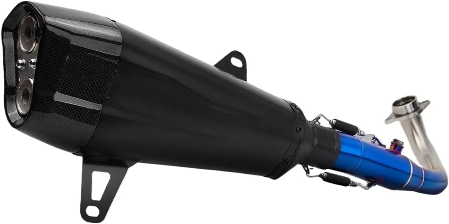 QWRXDGS Exhaust System for Yamaha XMAX/Tricity 250/300 2017–2024
