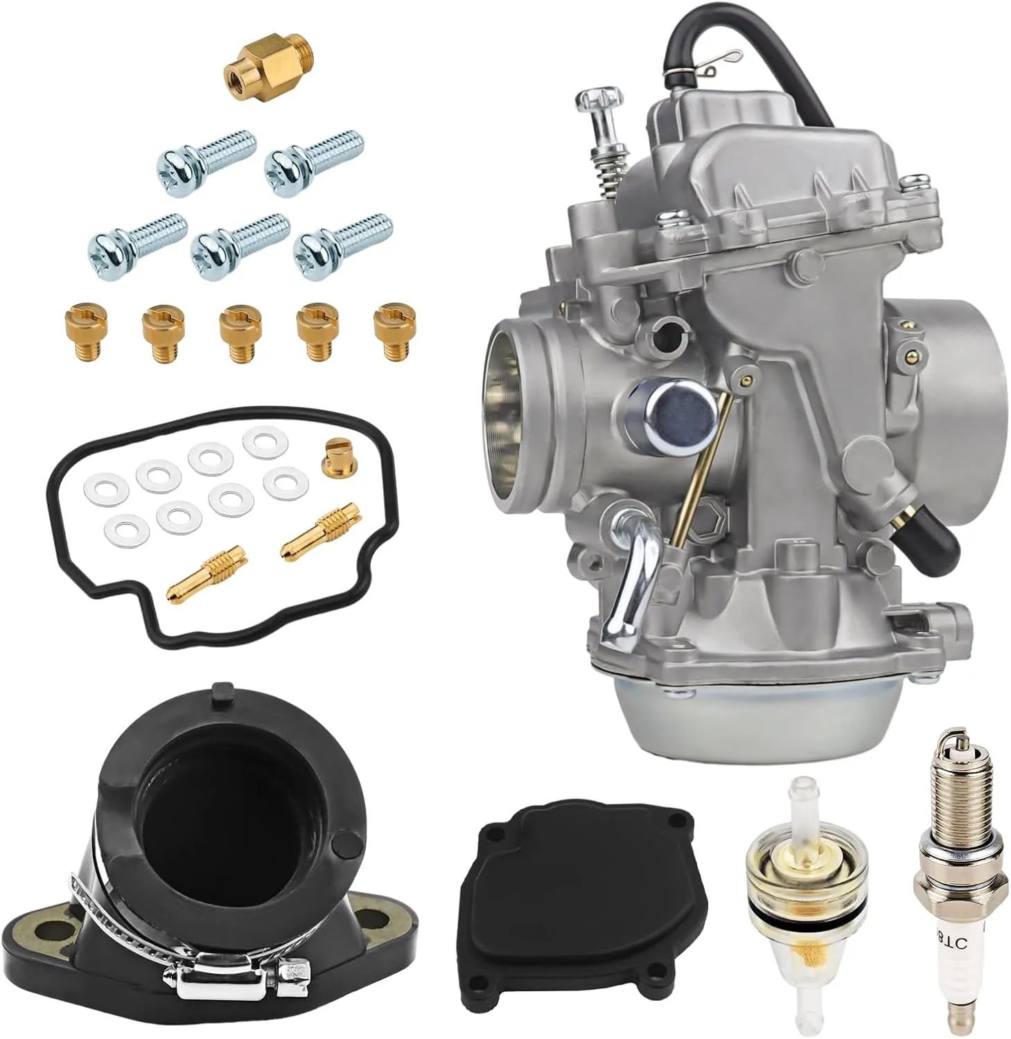 Neivilu 3131200 Carburetor and Intake Manifold Boot for Polaris ATV image 3