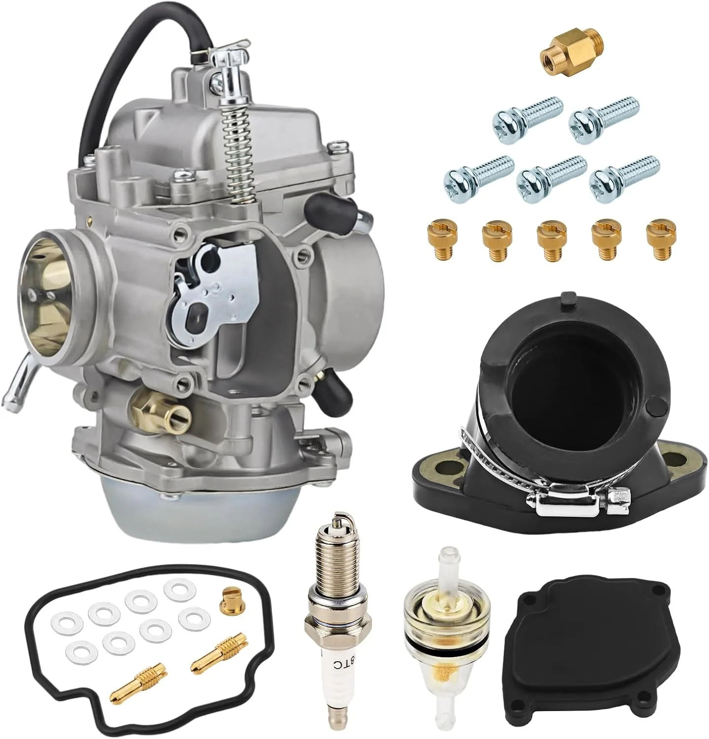 Neivilu 3131200 Carburetor and Intake Manifold Boot for Polaris ATV image 4