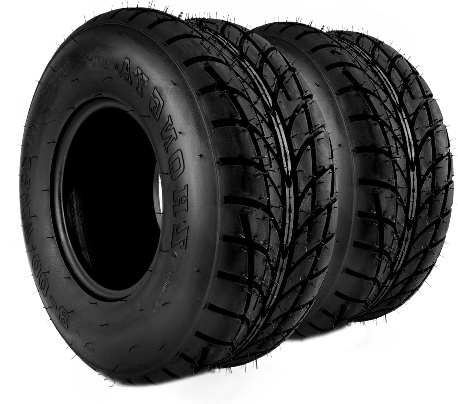 KAX 19x7-8 4-Ply ATV All-Terrain Tires Set of 2 - 9453TIR035PUS