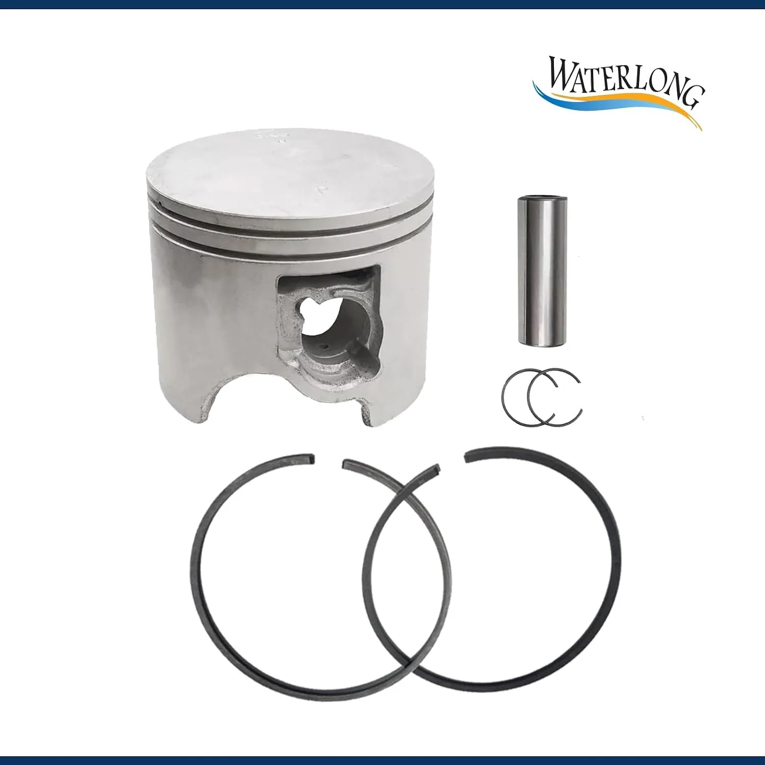WATERLONG 6R5-11642-01-93（P） Piston for Yamaha Outboard Engine image 2