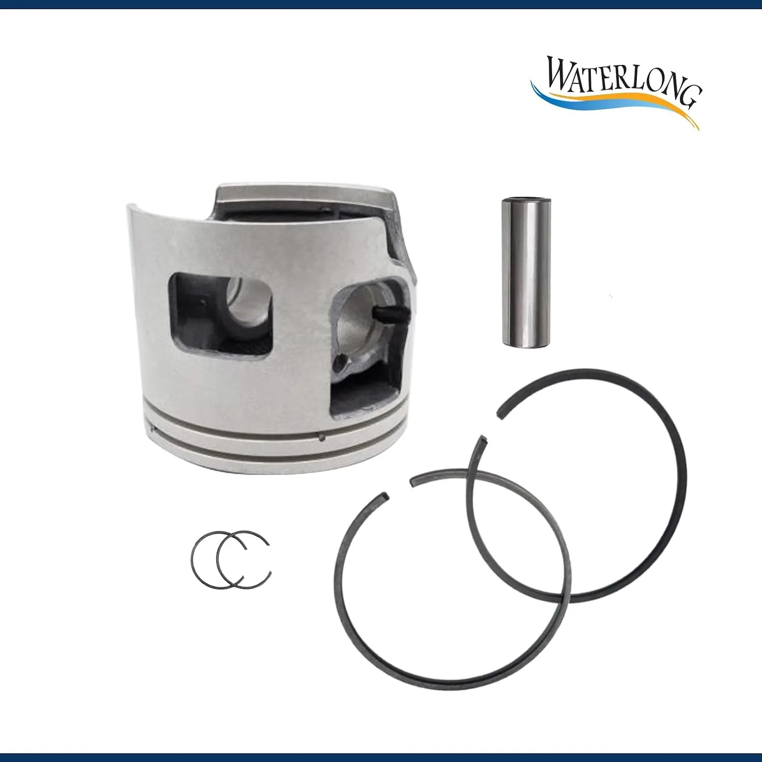 WATERLONG 6R5-11642-01-93（P） Piston for Yamaha Outboard Engine image 3