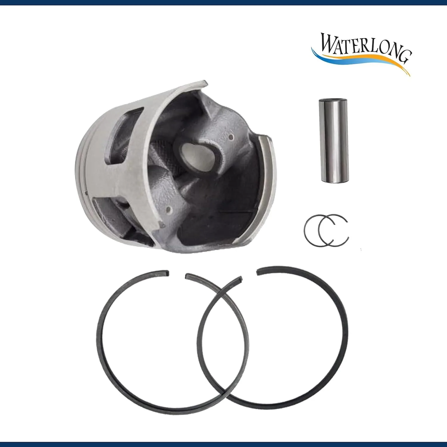 WATERLONG 6R5-11642-01-93（P） Piston for Yamaha Outboard Engine image 4