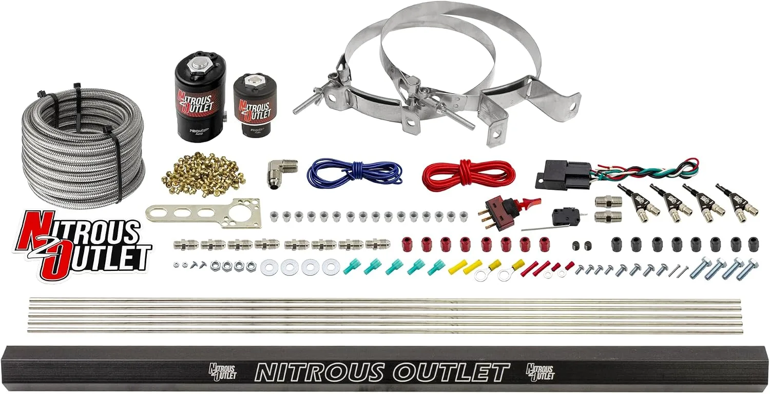 Nitrous Outlet 4-Cylinder E85 Direct-Port Nitrous System 00-10362-E85-R-10 image 4