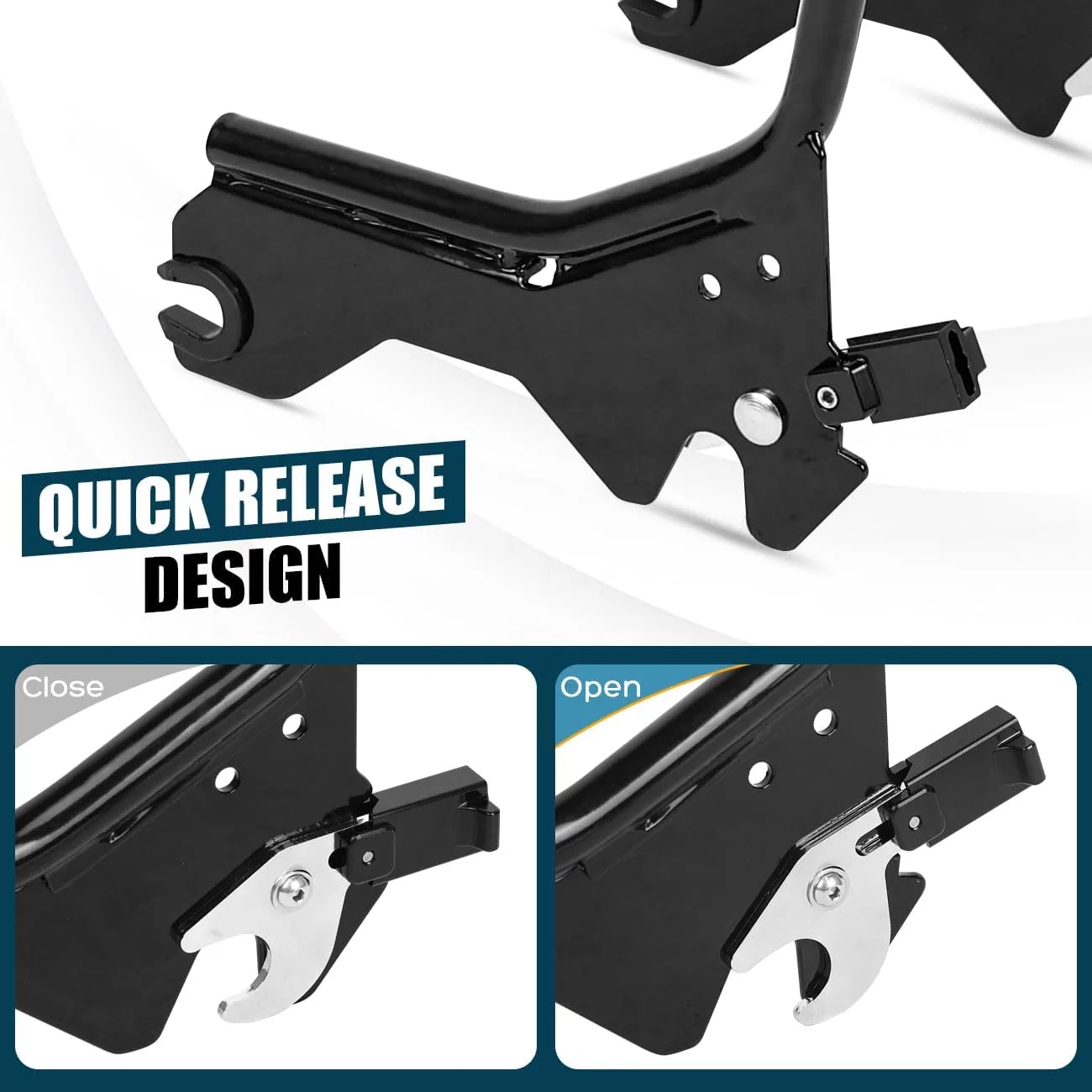 DSISIMO Harley-Davidson Softail Rear Passenger Backrest Sissy Bar MN-035# image 4